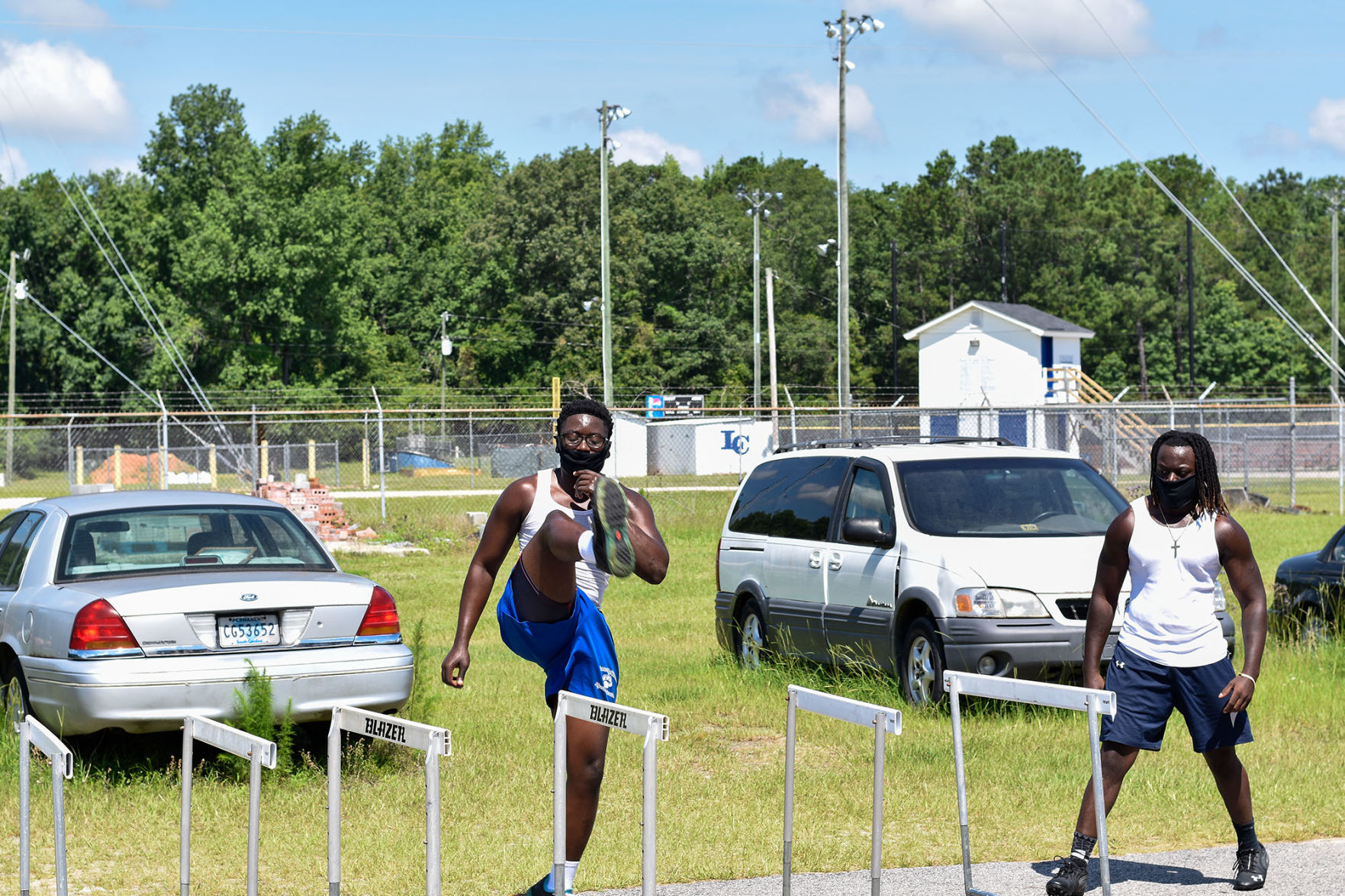 Lake City HS Football Conditioning
